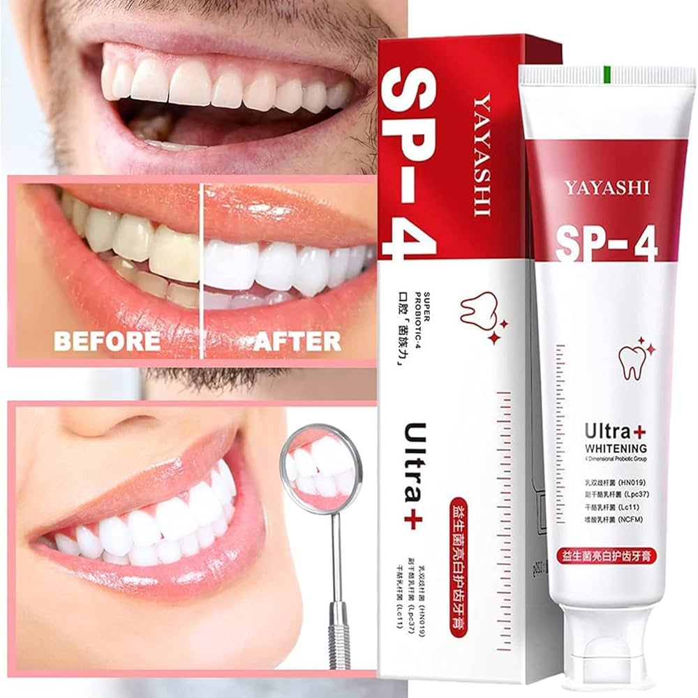Yayashi SP-4 Ultra Whitening Toothpaste - Daagh Hatane Wala Probiotic Formula